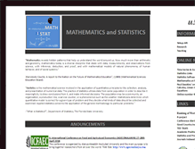 Tablet Screenshot of math-stat.net